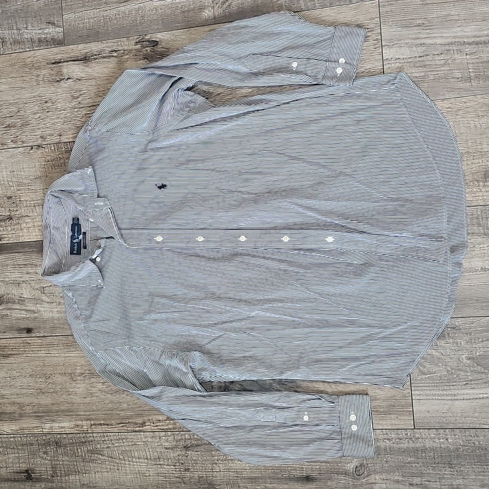 Ralph Lauren Men's Striped Button Down Shirt